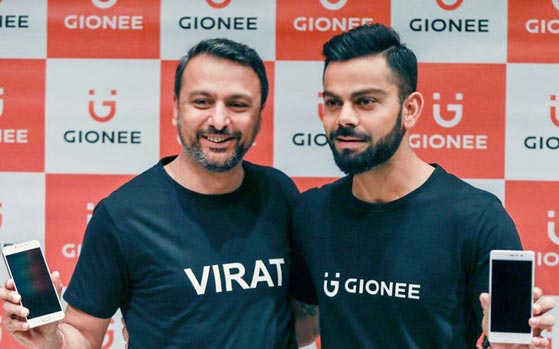 Gionee names Virat Kohli as brand ambassador